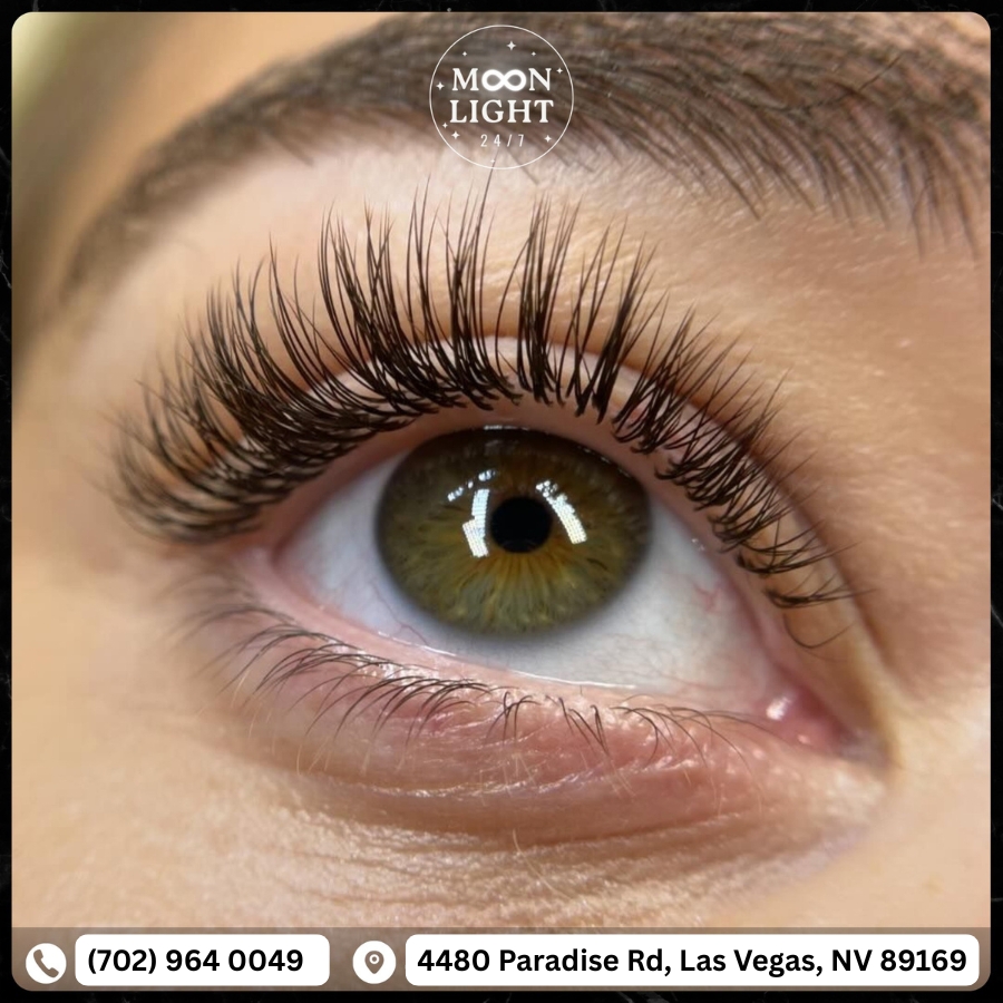 24/7 Moonlight Nails & Lashes Salon in Paradise, Las Vegas, NV 89169
